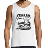 Débardeur Homme J’peux pas je suis Auto-entrepreneur