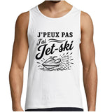 Débardeur Homme J’peux pas j’ai Jet-ski