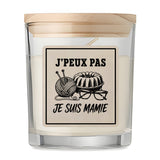 Bougie Parfumée Vanille J’peux pas je suis Mamie
