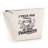 Trousse Beige J’peux pas je suis Pharmacien