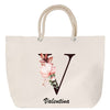 Sac Fête des Mères Mamie Famille Idée Cadeau anniversaire Noël Travail Boulot Métier Départ Retraite Collègue Femme cabas shopping plage