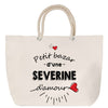 Sac Fête des Mères Mamie Famille Idée Cadeau anniversaire Noël Travail Boulot Métier Départ Retraite Collègue Femme cabas shopping plage