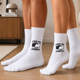 Chaussettes Homme Femme J’peux pas je suis Commercial