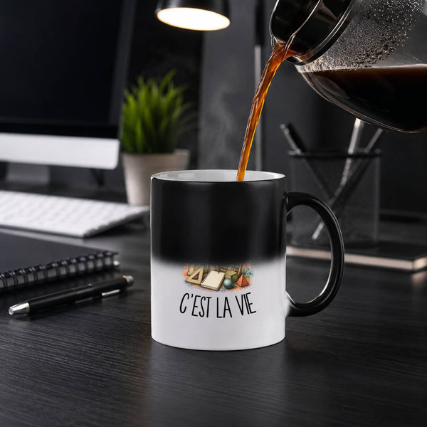 Mug Magique Être prof de maths c'est la vie