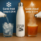 Gourde Isotherme J’peux pas j’ai 4x4
