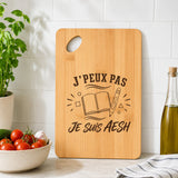 Planche à Découper J’peux pas je suis AESH
