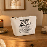 Trousse Beige J’peux pas je suis Maraîcher