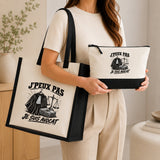 Ensemble Cabas et Trousse J’peux pas je suis Avocat