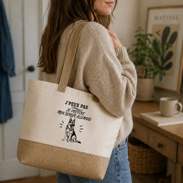 Sac J’peux pas je préfère mon Berger Allemand