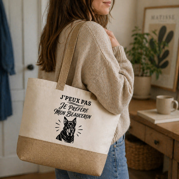 Sac J’peux pas je préfère mon Beauceron