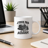 Mug J’peux pas je suis Banquier