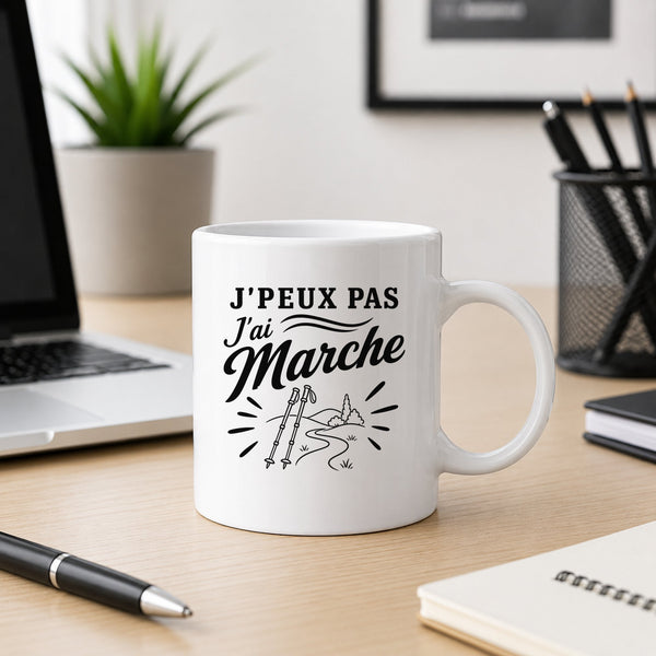 Mug J’peux pas j’ai Marche