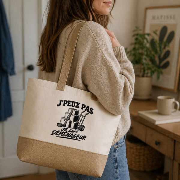 Sac J’peux pas je suis Déménageur