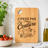 Planche à Découper J’peux pas j’ai couture J'peux pas minimaliste