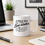 Mug J’peux pas j’ai Semi-marathon