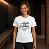 T-shirt de Sport Femme J’peux pas je préfère m’occuper de mes Succulentes