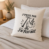 Housse de Coussin J’peux pas j’ai Fest-noz