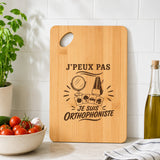 Planche à Découper J’peux pas je suis Orthophoniste