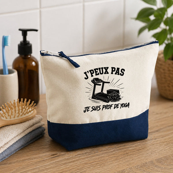 Pochette Grand Format J’peux pas je suis prof de Yoga