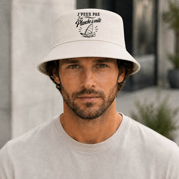 Bob Premium Beige J’peux pas j’ai planche à voile J'peux pas minimaliste