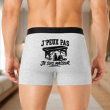 Boxer Homme J’peux pas je suis Masseur – Impression au dos