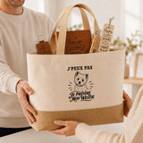 Coffret Cadeau J’peux pas je préfère mon Westie – Sac jute, carnet, stylo, porte-clés et marque-page