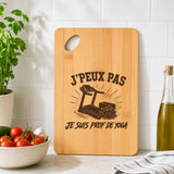 Planche à Découper J’peux pas je suis prof de Yoga