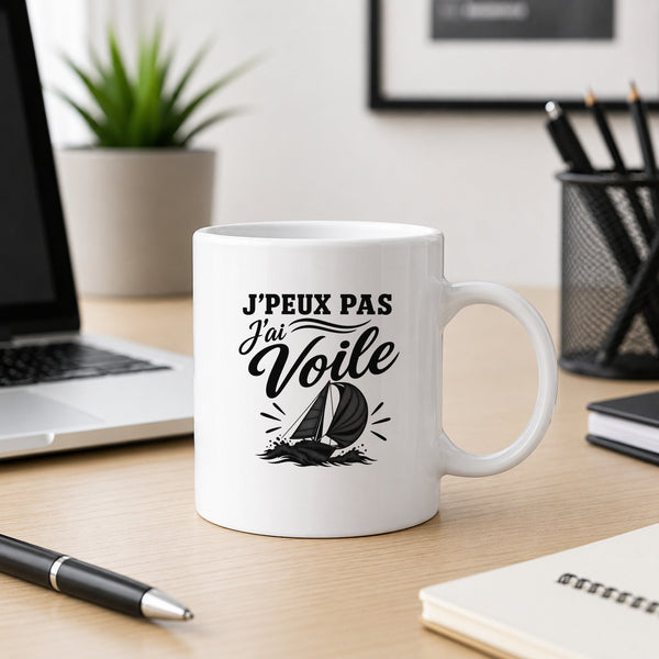 Mug J’peux pas j’ai Voile