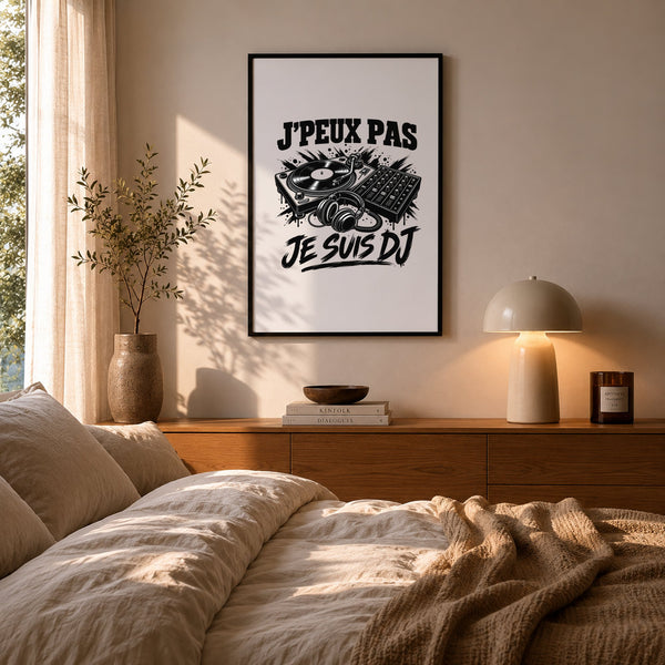 Poster J’peux pas je suis DJ