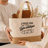 Coffret Cadeau J’peux pas j’ai Gym artistique – Sac jute, carnet, stylo, porte-clés et marque-page