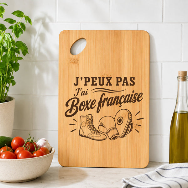 Planche à Découper J’peux pas j’ai Boxe française