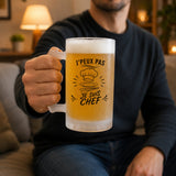 Verre à Bière J’peux pas je suis Chef