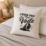 Housse de Coussin J’peux pas j’ai Voile