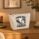 Trousse Beige J’peux pas je suis Journaliste