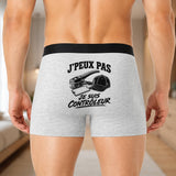 Boxer Homme J’peux pas je suis Contrôleur – Impression au dos