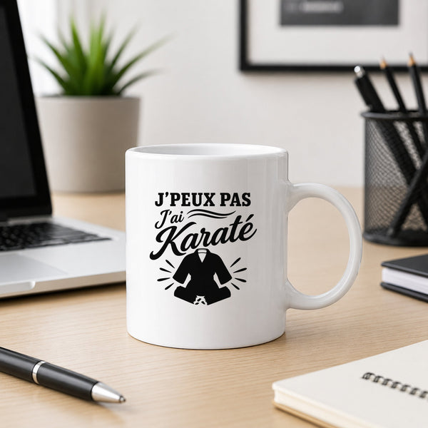 Mug J’peux pas j’ai Karaté