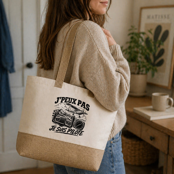 Sac J’peux pas je suis Pilote
