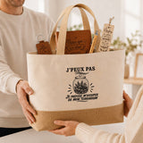 Coffret Cadeau J’peux pas je préfère m’occuper de mon Terrarium – Sac jute, carnet, stylo, porte-clés et marque-page