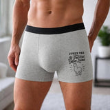 Boxer Homme J’peux pas je préfère mon Lama – Impression devant