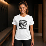 T-shirt de Sport Femme J’peux pas je suis Femme de chambre