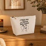 Trousse Beige J’peux pas je préfère mon Lévrier