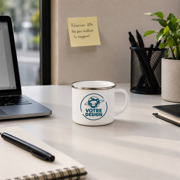 Tasse Métal - Votre design - Planetee
