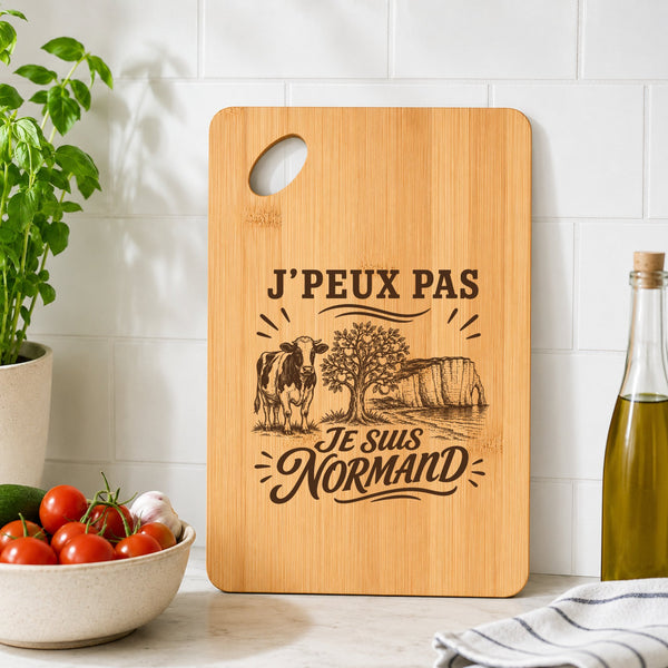 Planche à Découper J’peux pas je suis Normand