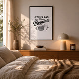 Poster J’peux pas j’ai Vannerie