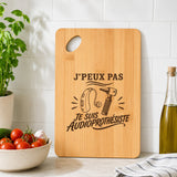 Planche à Découper J’peux pas je suis Audioprothésiste