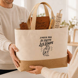 Coffret Cadeau J’peux pas je préfère les Loups – Sac jute, carnet, stylo, porte-clés et marque-page