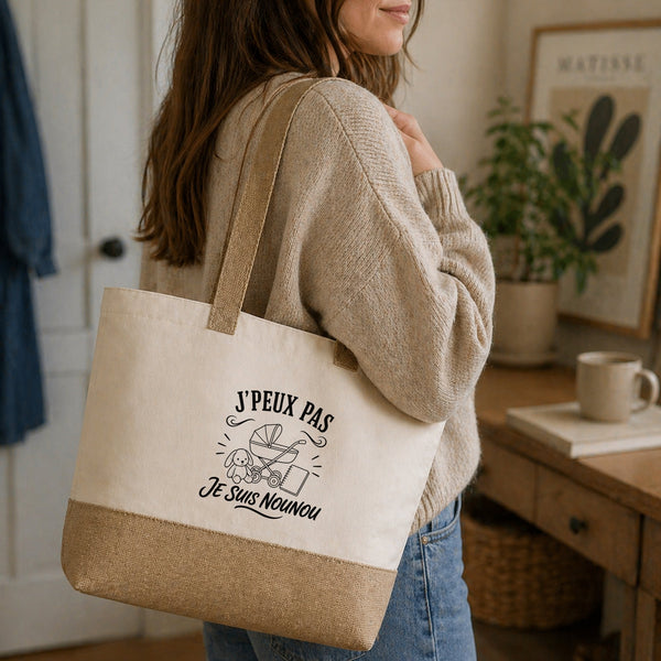 Sac J’peux pas je suis Nounou