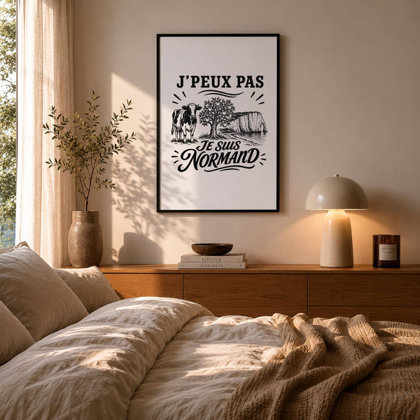 Poster J’peux pas je suis Normand