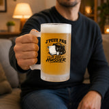 Verre à Bière J’peux pas je suis Huissier