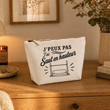 Trousse Beige J’peux pas j’ai Saut en hauteur